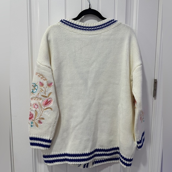 Anthropology | Aratta Silent Journey Embroidered Cardigan - Picture 9 of 9